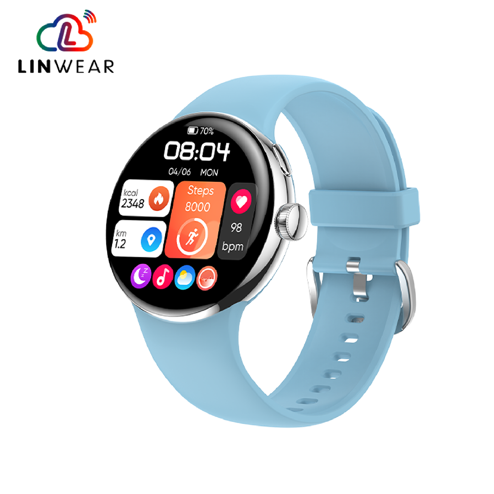 AMOLED高清屏蓝牙通话智能手表